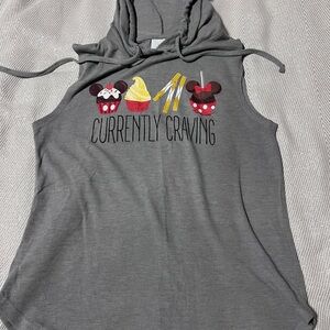 Disney Gray Hoodie with Colorful Graphic